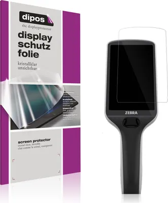 Produktbild von 4x Schutzfolie für Zebra PS30 klar Displayschutzfolie Folie Display Schutz dipos