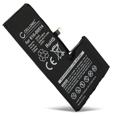 Produktbild von CELLONIC 1x Akku für Mobilfunk Kompatibel mit Apple iPhone Xs, 616-00514 - (2950mAh, 3.8V)