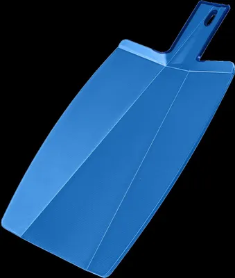 Produktbild von Kochblume Faltschneidebrett L blau