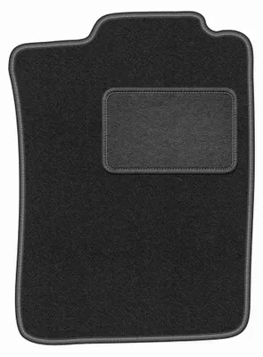 Produktbild von Fahrermatte Velours für Volkswagen Corrado 1988-1994 (Coupé) – 1-tlg, Graphit, passgenau – Wielganizator LUX