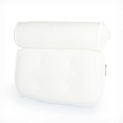 Image de Coussin de bain avec ventouses, adapté aux baignoires ou aux jacuzzis, antidérapant et étanche