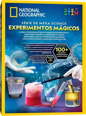 Productafbeelding van Science magic kit - Meer dan 100 wetenschappelijke experimenten en goocheltrucs voor kinderen - Scheikundeset