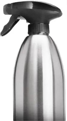 Zdjęcie produktu dla Ibenzoa® - Opryskiwacz do oleju ze stali nierdzewnej, pojemność 500 ml - Rozpylacz do oleju, octu i sosu sojowego, wykonany ze stali nierdzewnej 304 z szklanym pojemnikiem, idealny do gotowania, pieczenia i grillowania