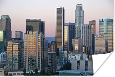 Produktbild von MuchoWow® Poster Stadt - Los Angeles - Amerika 30x20 cm - Plakate - Print