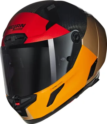 Immagine prodotto di Nolan X-804 RS Ultra Carbon Blocco Helm, orange/sand/rot, L (60)