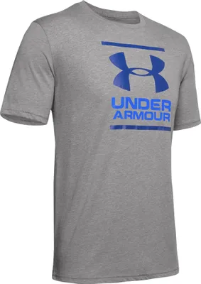 Produktbild von Under Armour Herren GL Foundation Kurzarm T-Shirt - 1326849, Farbe:Steel Light Heather, Textil:S