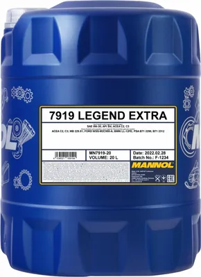 Produktbild von MANNOL Legend Extra 0W-30, 20L