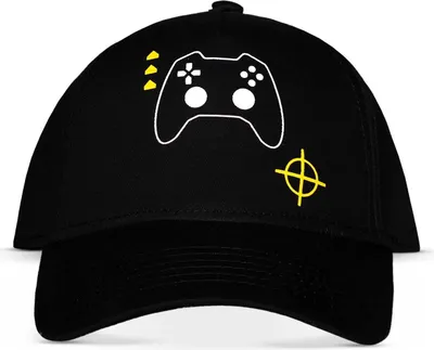 Produktbild von ESL Baseball Cap Snapback - Controller Logo (schwarz)