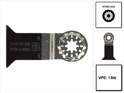 Obrázok produktu pre FEIN 63502221210, rezák, Sadrokartón, Plast, Drevo, dvojkovový, 50 mm, 50 mm, 1 kusov
