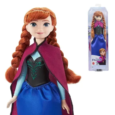 Zdjęcie produktu dla Disney Frozen HMJ43, Lalka modowa, Damski, 3 lat(a), Dziewczyna, 323,9 mm, Wielobarwny