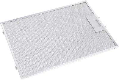 Obrázok produktu pre Kovový tukový filter 388x265 mm, 1 kus, pre odsávač pár, obdĺžnikový, tepelne odolný