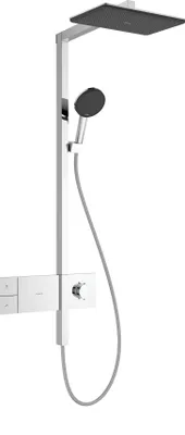 Image de hansgrohe Raindance Alive Q Showerpipe 210/340 1jet EcoSmart avec ShowerSelect Comfort, chrome