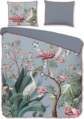 Produktbild von Descanso Bettwäsche-Set SARENZA 240x200/220 cm Grau