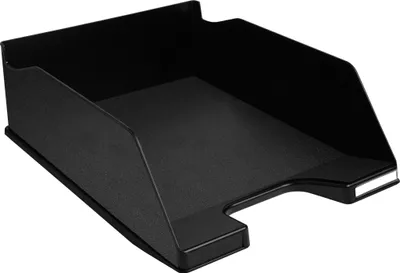 Image de Exacompta 4x Corbeille à courrier Combo Maxi Ecoblack Noir 11514D