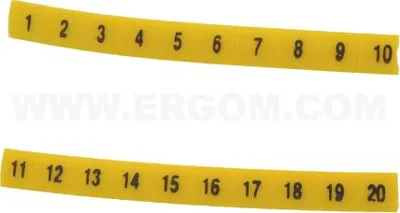 Obrázok produktu pre Označenie EZ-5B/"101"-"110"