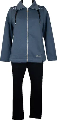 Produktbild von DYNAMIC F.LLI CAMPAGNOLO Damen Winteranzug, Plüschjacke vorne offen mit Reißverschluss Art. 8Q76285, M, Cotone 30%,Poliestere 70%