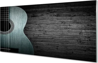 Produktbild von Glasbilder 120x60 Wandkunst Gitarre