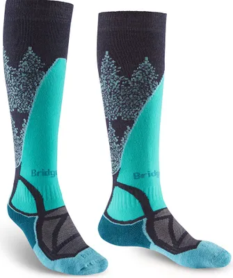 Immagine prodotto di Bridgedale Midweight Lange Socken Blau EU 41-43 Frau Blau EU 41-43
