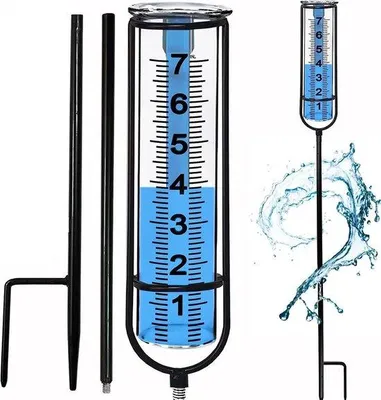 Produktbild von Regenmesser für draußen, wetterbeständig, Kunststoff