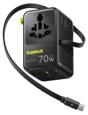 Produktbild von Baseus EnerCore CG11, Drinnen, AC, 1 m, Schwarz