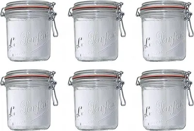 Image de Lot de 6 bocaux à terrine 750g - Le Parfait - 908536 - super