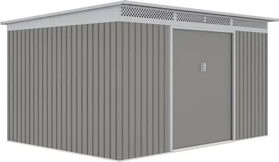 Produktbild von Gartenhaus G21 GRAH 915 - 340 x 269 cm, grau metallic