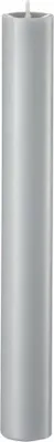 Produktbild von Engels Kerzen Original Stabkerze Gegossen, Stab Kerze, Leuchterkerze, Tafelkerze, Paraffin, Schiefer, Ø 2.2 cm, H 24 cm, 62002224100