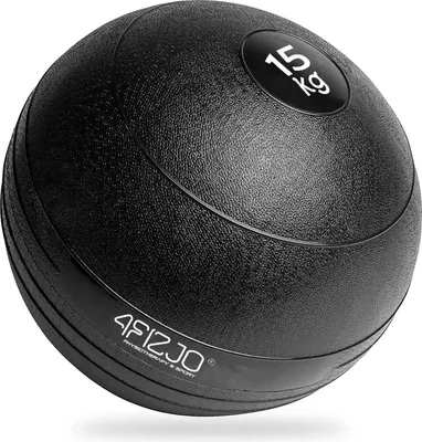 Produktbild von 4FIZJO Slam Ball Medizinball, PVC, Anti-Rutsch, Anti-Bounce, Krafttraining 15 kg