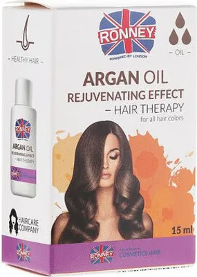 Produktbild von RONNEY Professional Haaröl - Argan Oil Rejuvenating Effect 15 ml