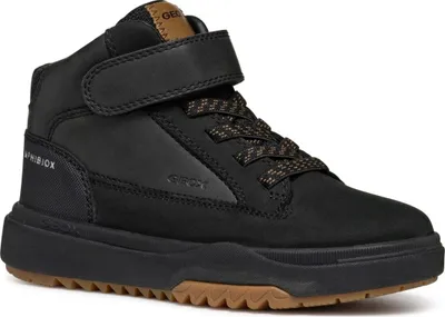 Produktbild von Geox Jungen Stiefeletten J16FMA 0ME32 C9999 Farbe: Schwarz Größe: 30