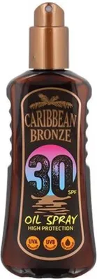 Zdjęcie produktu dla Olejek do opalania Caribbean Bronze SPF 30 | 200 ml - ochrona przeciwsłoneczna - spray do opalania - olejek w sprayu