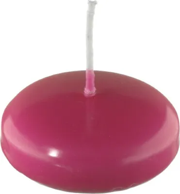 Produktbild von Schwimmkerzen Fuchsia Pink 26 x Ø 42 mm, 8 Stück