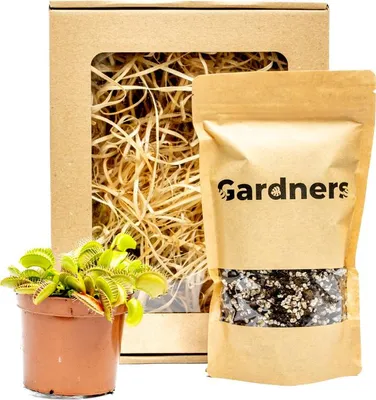 Obrázek produktu pro Gardners Set masožravka Dionaea a substrát v dárkovém balení