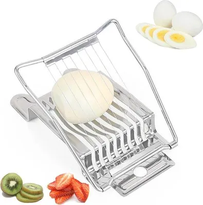 Produktbild von Famanu Eierschneider aus Edelstahl - Spülmaschinenfest