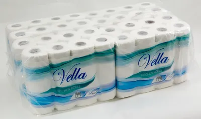 Produktbild von Vella 32 Rollen Küchenrollen  Küchenpapier 2-lagig