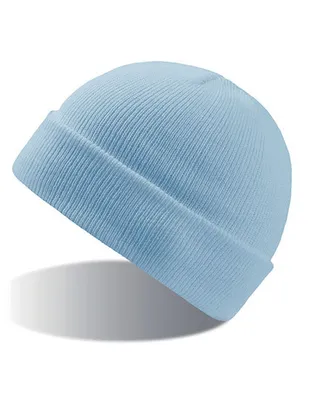 Produktbild von Atlantis WIND | Herren Winter Beanie mit Bündchen - Farbe: Light Blue - Größe: One Size