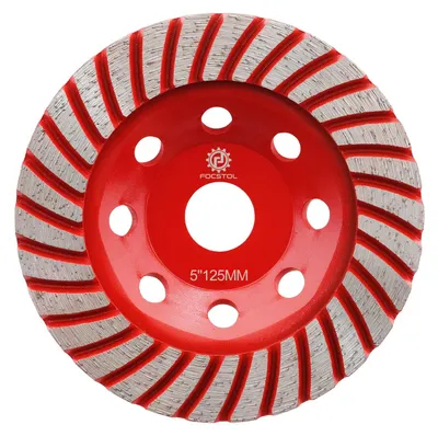 Image de Disque abrasif diamanté de 125 mm, adapté à différents matériaux