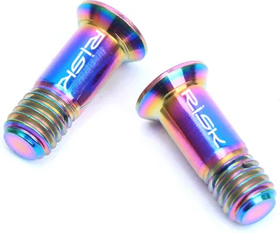 Obrázok produktu pre 2PCS Ti zliatiny zadné koleso Derailleur skrutky M5x14.2mm cyklistické zadné vodiace skrutky