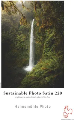 Zdjęcie produktu dla Hahnemühle Sustainable Photo Satin 220, Satyna, Papier artystyczny, 220 g/m², 25 ark.