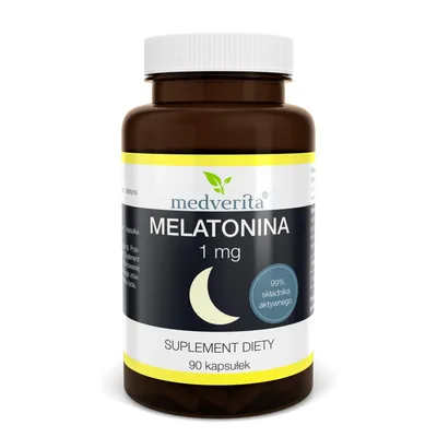 Zdjęcie produktu dla Medverita Melatonina 1 mg - 90 kapsułek