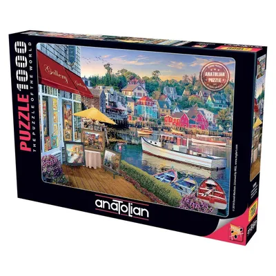 Image de Puzzle ANATOLIEN Galerie du port 1000 pièces
