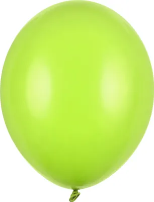 Produktbild von 10 Stk. Luftballon Ø30cm "Uni Pastell" | Limettengrün