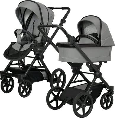 Produktbild von Hartan Kombikinderwagen Ivy Outdoor Set inkl. Babywanne premium graphit