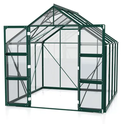 Produktbild von Vitavia Gewächshaus "Domus 6700" smaragd 6,7 m² 3 mm ESG