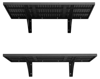 Produktbild von 2er-Set Garagenregal 914x615x225 mm Werkzeugaufbewahrung 127 kg pro Schicht Werkzeughalter Wand 914x615 mm Regalfläche Aufbewahrungsregale Metallregal Werkzeug Organizer Wandregale