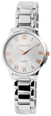 Produktbild von Excellanc Damenuhr mit Metallarmband