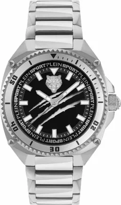 Produktbild von Plein Sport Uhr Herren THUNDER FORCE PS8BA0724 Silber / Schwarz