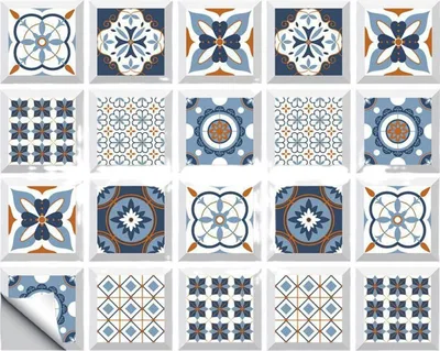Produktbild von Selbstklebende Fliesentapete, 40 x 200 cm, PVC, moderner Stil, wasserdichte Wandaufkleber, Dekoration, 40 x 200 cm, Farbe
