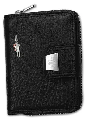 Produktbild von Jennifer Jones RFID Blocker Damen Portemonnaie schwarz Leder D2OPJ708S