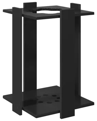 Image de vidaXL Support pour billard, en bois composite, 42 x 43 x 60 cm, noir